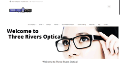 Desktop Screenshot of 3riversoptical.com